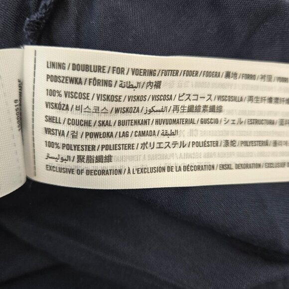 Abercrombie & Fitch Floral Short Sleeve Fit & Flare Dress Size Large Tall - Picture 7 of 7